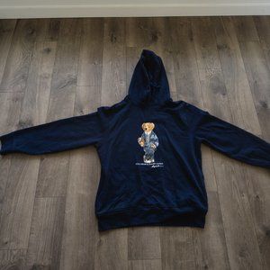 Men's Polo Ralph Lauren Bear Hoodie Navy